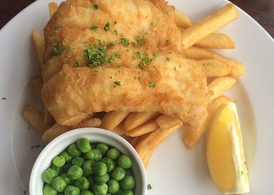 Healthier fish and chips recipe
